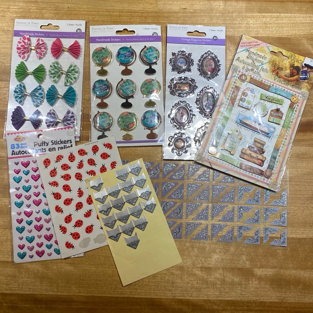 💥  2 for 12 or 4 for 20 💥 Stickers Lot - As Is (99)